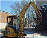 Man Operating an Excavator