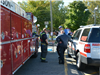 Firefighters at Fire Department Event