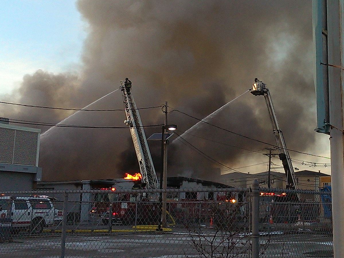 Firefighters Fighting Fire