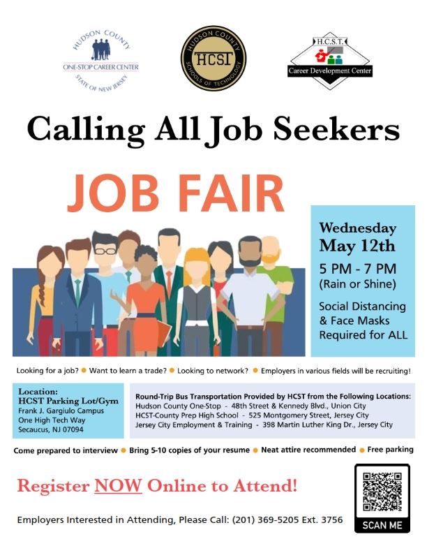 Job Fair Job Seeker Flyer 5-12-21