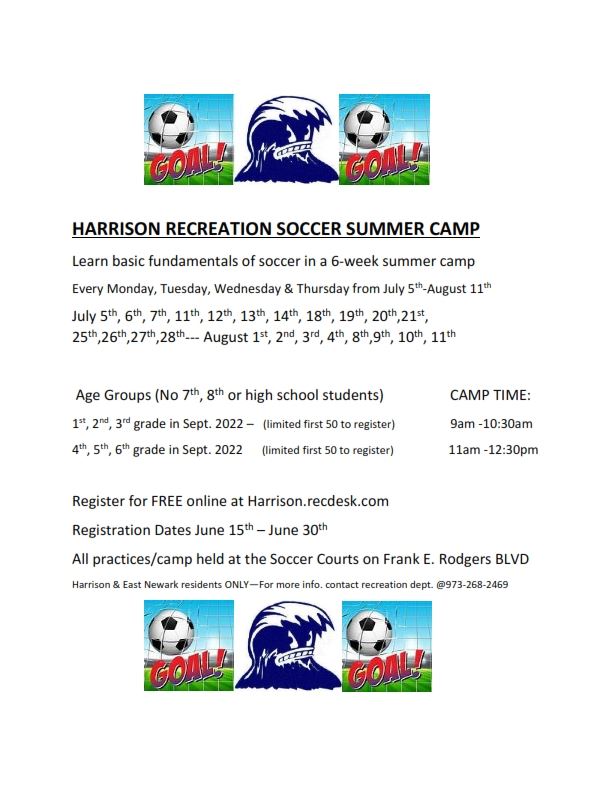 HARRISON RECREATION SOCCER SUMMER CAMP_001