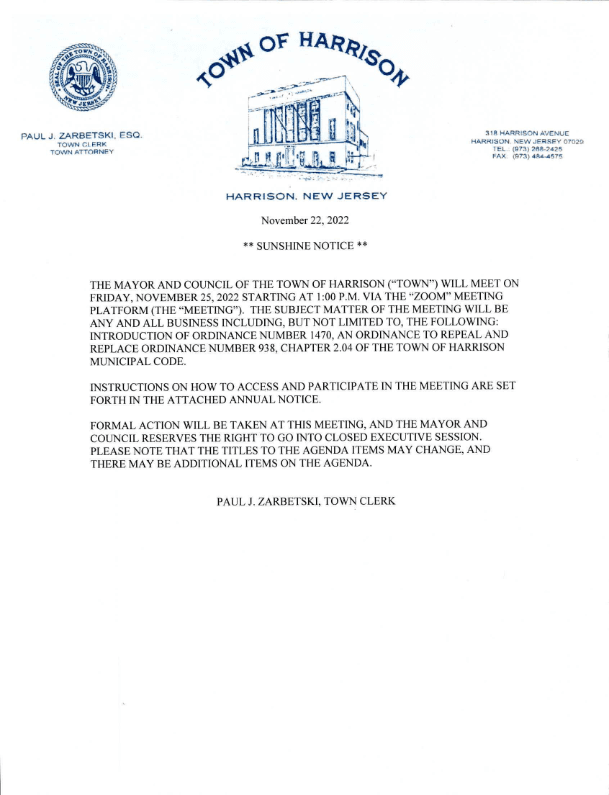 M_C Sunshine Notice 2022-11-21_001