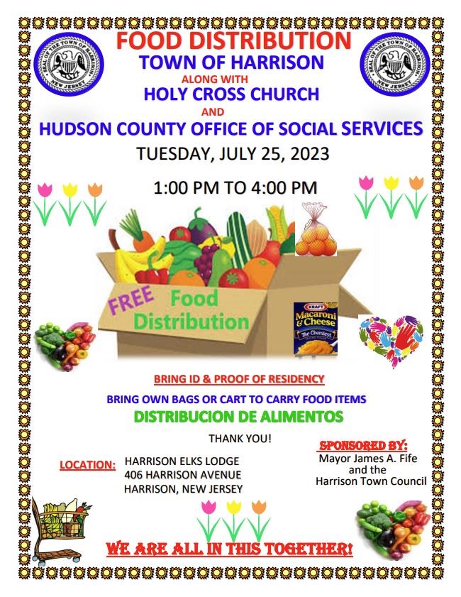 Food Distriburtion Holy Cross