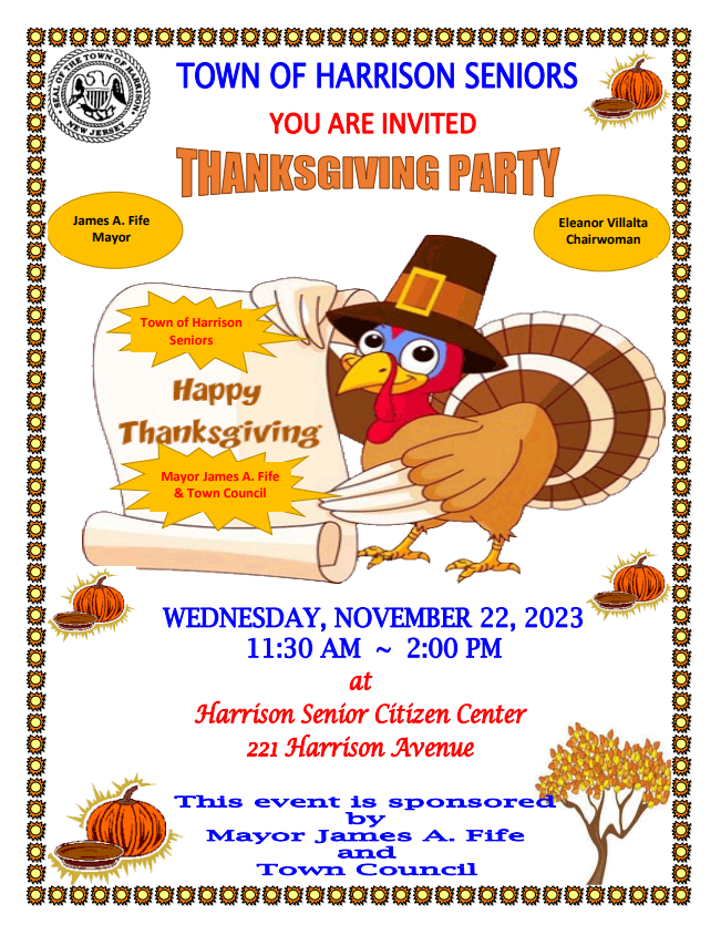 SENIORS THANKSGIVING