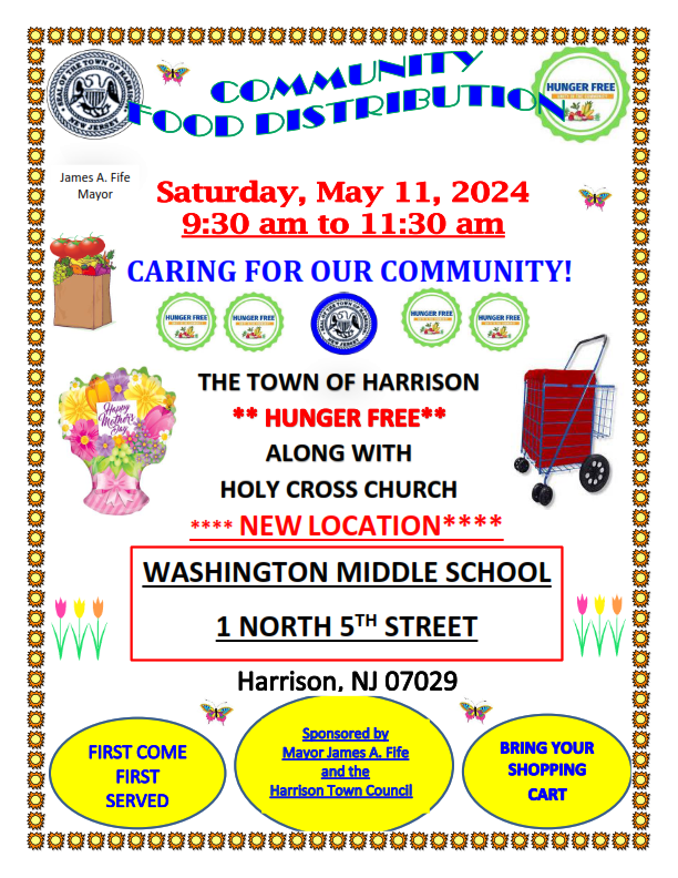 Harrison Hunger Free Food Distrib 5-11-24